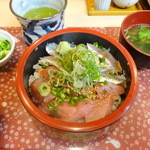 車鮨 - おすすめ丼（あじ、ぶり）