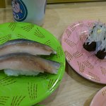 回転寿し トリトン - しめさば、しらうおです。