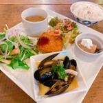 オープンファーム ブランチ - 本日のお惣菜プレート