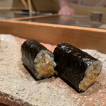 匠 進吾 - 巻いた紫。やっぱり海苔が合う。最高にうまい！