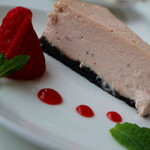 茶房 ハル - ストロベリーチーズケーキセット