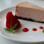 茶房 ハル - ストロベリーチーズケーキセット