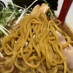 麺屋 竹蔵 - 縮れ麺をチョイス