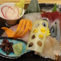 きときと 名古屋店 - 白海老入り旬のお造り御膳アップ