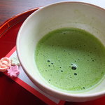 総本山長谷寺 喫茶去 - お抹茶+お茶菓子：500円(≧∪≦✿)ﾉ