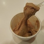 カッパドキア - トルコアイスのチョコ