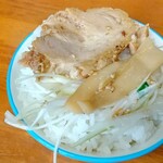 大曲ラーメン - 自作チャーシュー丼