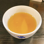 Kadoya Shokudou - サービスの冷茶