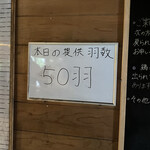 ろばたやき山ろく - 本日のさばき