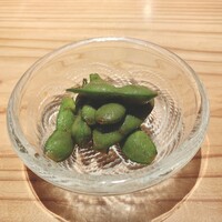 とり茶太郎 - 茶豆の山椒醤油和え