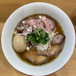 らぁめん 倉井 - 肉増し煮干醤油らぁめん 味玉TP