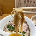 らぁめん 倉井 - 肉増し煮干醤油らぁめん穂先メンマ