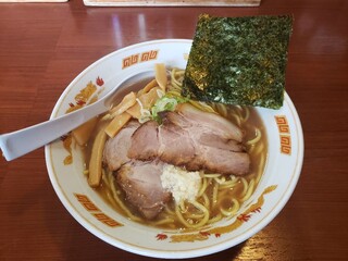 北海道らーめん 壱龍 - 醤油ラーメン＋チャーシュー１枚2021.08.07