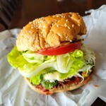 Hamburger SUKEYA - アボカドバーガー。