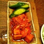 万両 - キムチ盛り合わせ