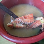 寺泊中央水産 まるなか - アラ汁から、カニさんエビさん登場〜