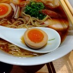 らぁ麺や 嶋 - 味玉 ♪