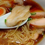 らぁ麺や 嶋 - 海老ワンタン ♪