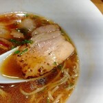 らぁ麺や 嶋 - 炙り豚バラチャーシュー ♪