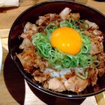 らぁ麺や 嶋 - 炙り焼豚ごはん 350円 ♪