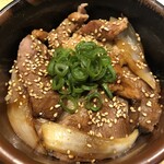 中華蕎麦 とみ田 - 焼豚ごはん