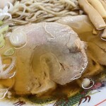 ラーメン もっけだの - ランチセットの中華そばあっさりのチャーシュー