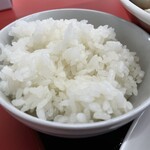 ラーメン もっけだの - ランチセットの無限ライス（お替わり自由）