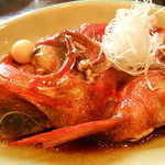 やまひこ鮨 - 金目の煮つけ