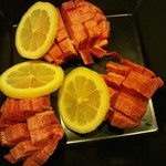 焼肉寿々苑 - タンステーキ