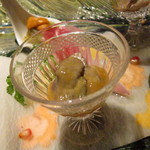 舞桜 - なまこのこのわた和え