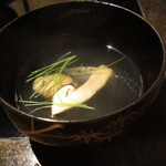 舞桜 - ハマグリと松茸の吸い物