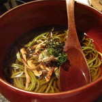 舞桜 - 松茸入り蕎麦