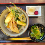 そば天ぷら つばき - 季節の野菜天丼