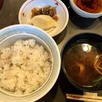 しゃぶしゃぶ・日本料理 木曽路 大宮店 - 御飯、汁物、香の物
