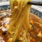 中華酒菜杜華 - 麺のアップ