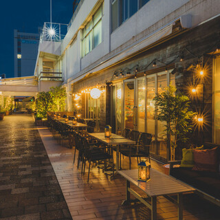 We also have open terrace seats available♪ Have a wonderful time in a calm space♪