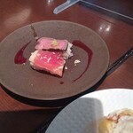 グラスシーズンズ - ローストビーフ寿司。