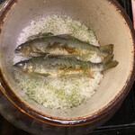 露庵 菊乃井 - 鮎ごはん