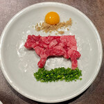 焼肉やまちゃん - 牛ユッケ