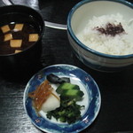 まるた生簀どころ - ご飯セット