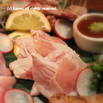 軍鶏十番 - 刺身盛り合わせ　1,680円