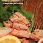 軍鶏十番 - 刺身盛り合わせ　1,680円