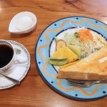 かわばた喫茶店 - モーニング（全体）