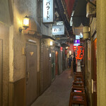 琉球新麺 通堂 - 博物館内
レトロな路地裏な雰囲気