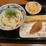 丸亀製麺 - いなり　120円　ちく天　120円