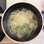 元禄寿司 - かけうどん 165円