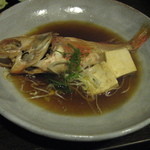 縁の鈴なり - 赤ワガの煮付け