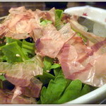 かもし家 淳吟 - 生で食べる春菊