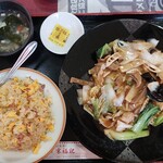 Soufukuki - ラーメンセット(中華焼きそば＋炒飯)