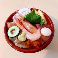 海鮮家 はこだて 本店 - しおさい丼(小) 500円